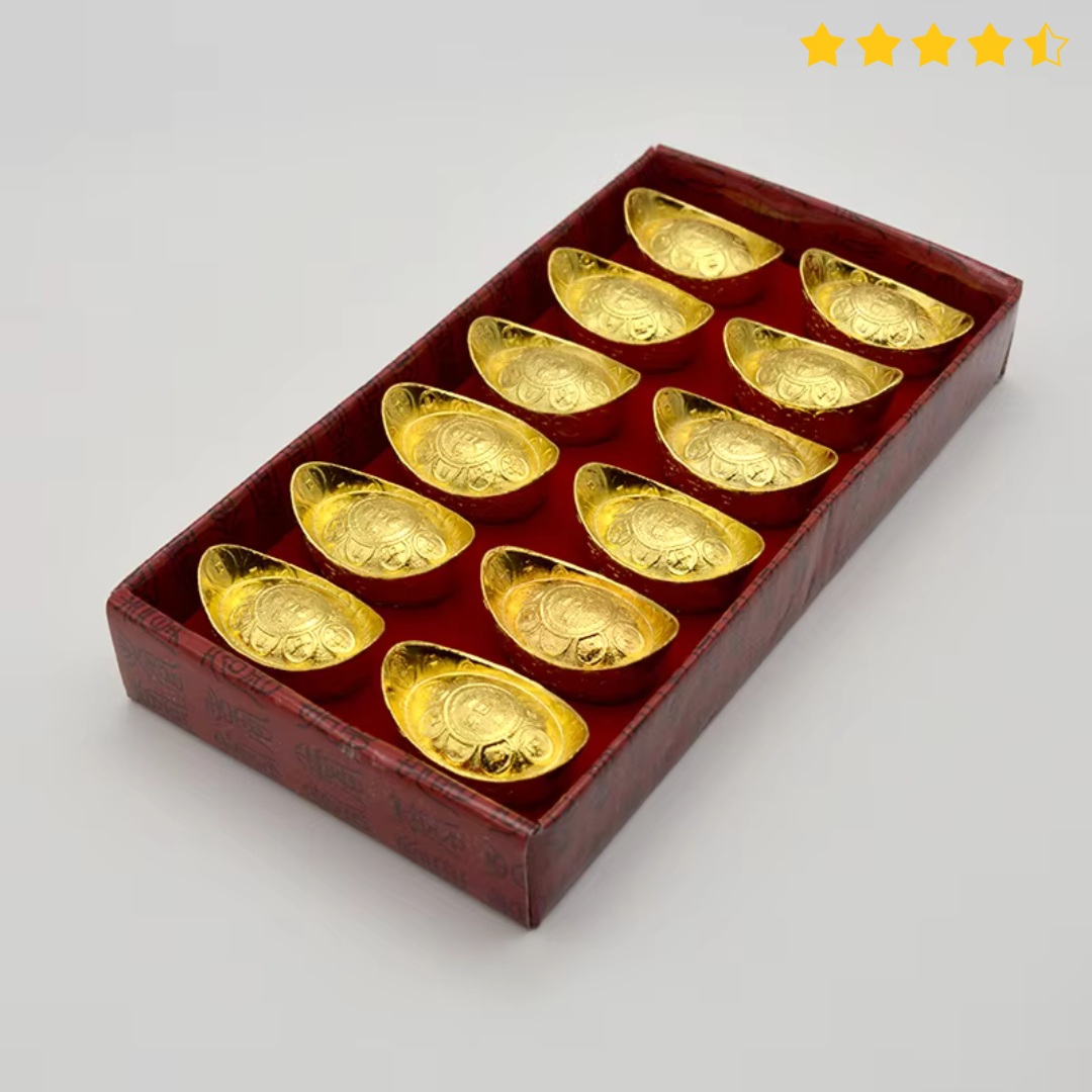 Feng Shui Auspicious Lucky Money Gold 3